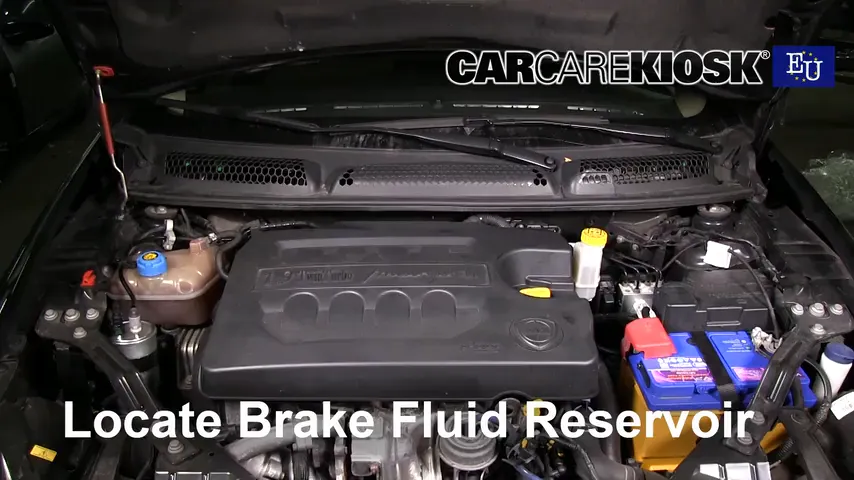 2013 Lancia Delta Oro 1.9L 4 Cyl. Turbo Diesel Brake Fluid
